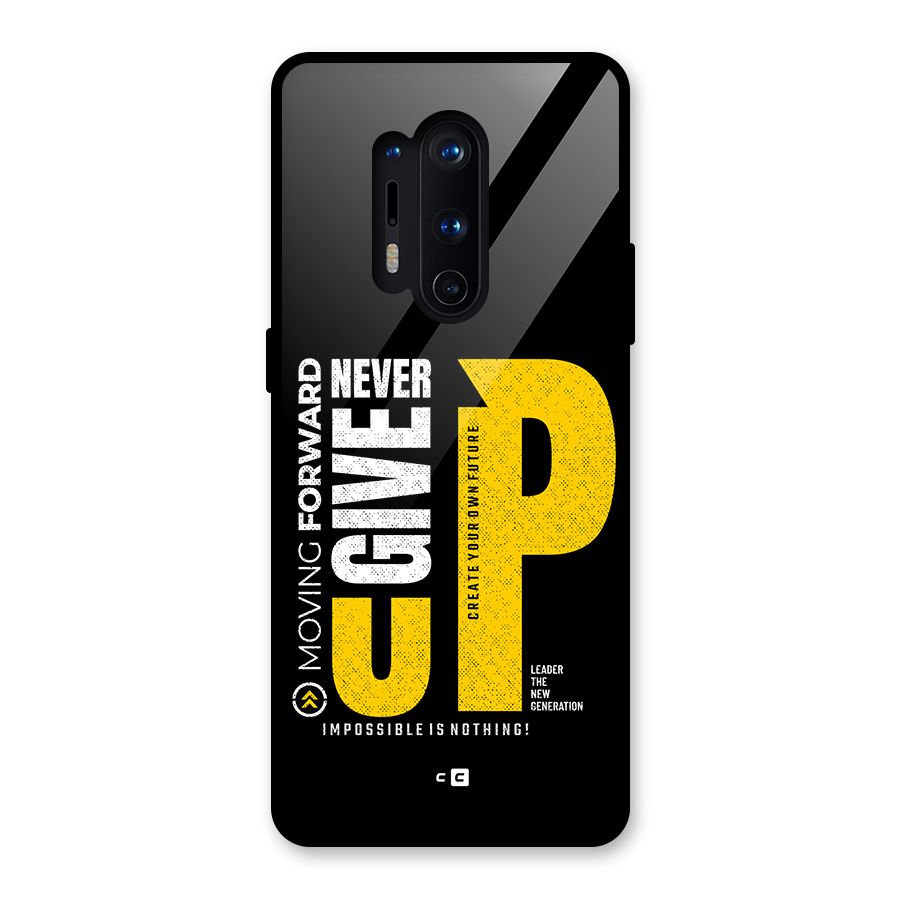 Moving Forward Glass Back Case for OnePlus 8 Pro