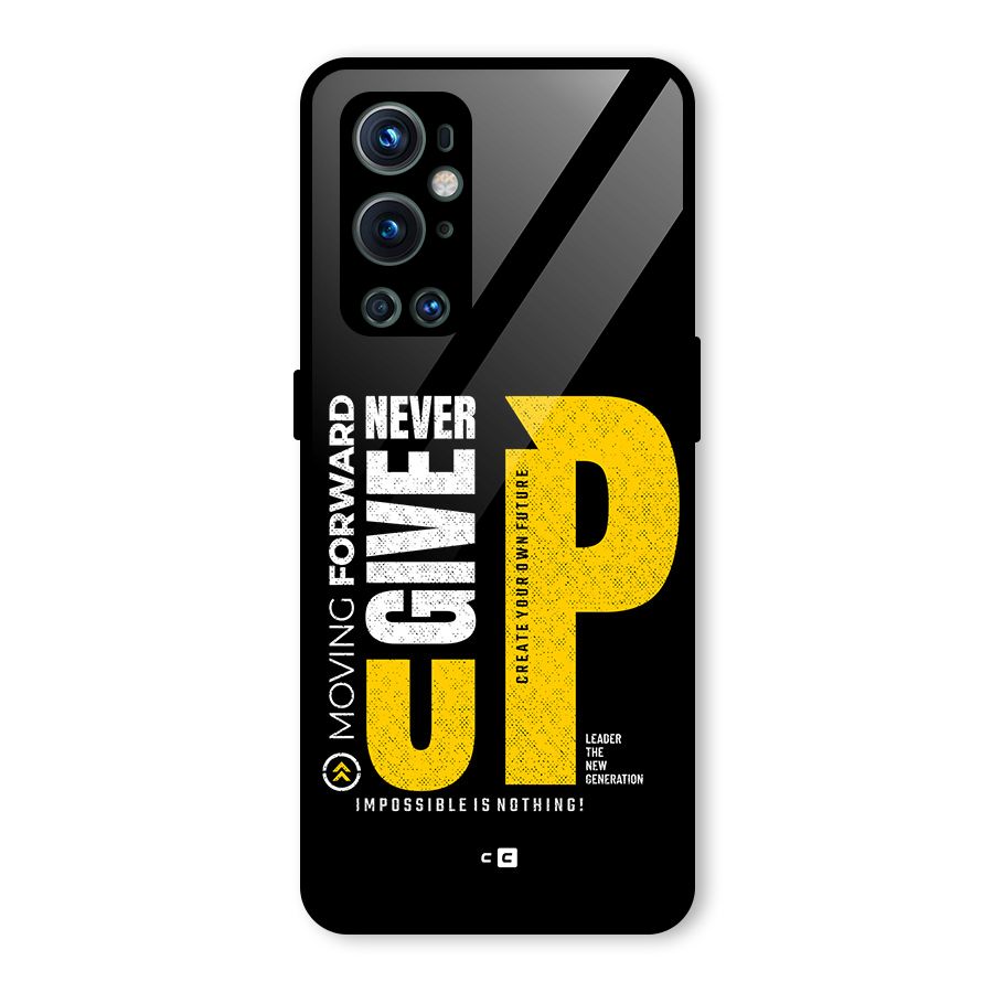 Moving Forward Glass Back Case for OnePlus 9 Pro