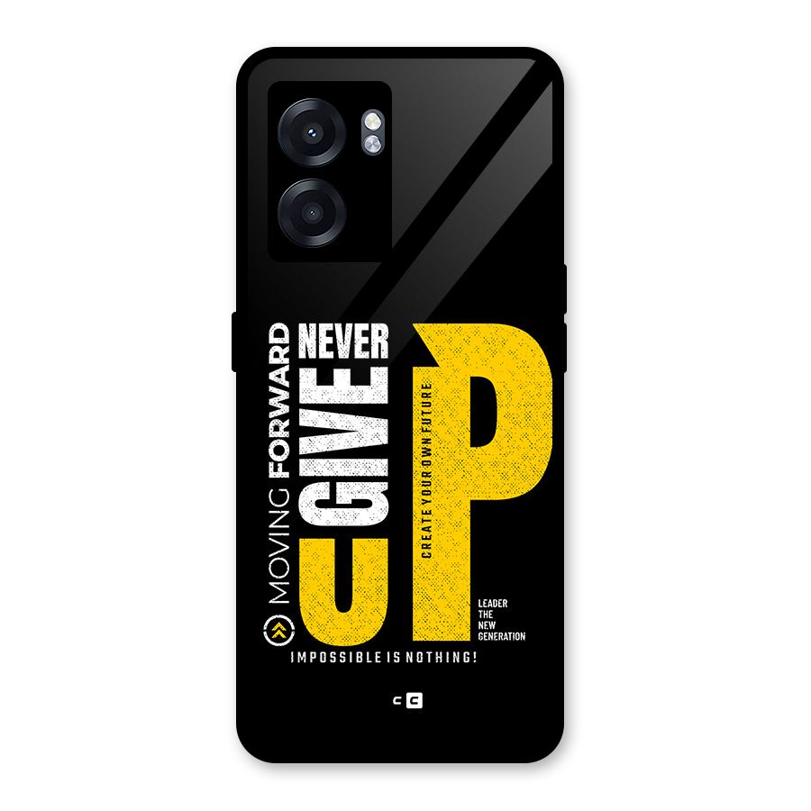 Moving Forward Glass Back Case for Realme Narzo 50 5G
