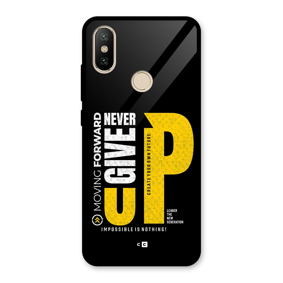 Moving Forward Glass Back Case for Redmi A2