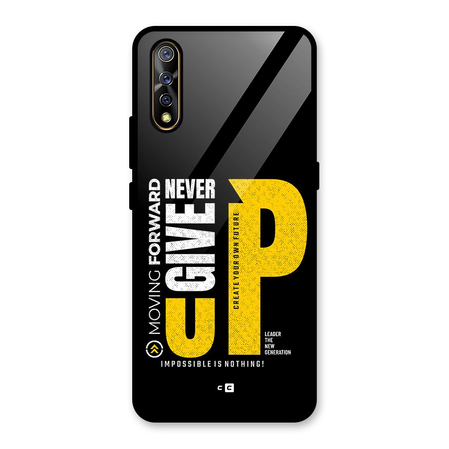 Moving Forward Glass Back Case for Vivo S1