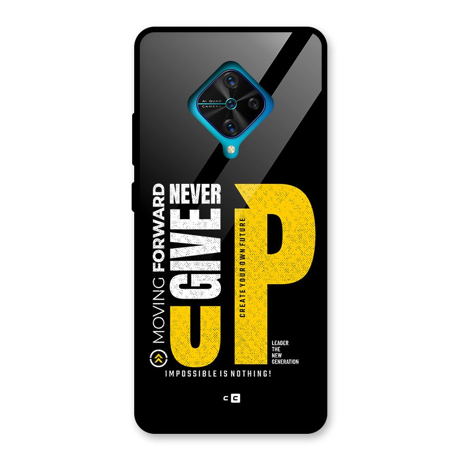 Moving Forward Glass Back Case for Vivo S1 Pro