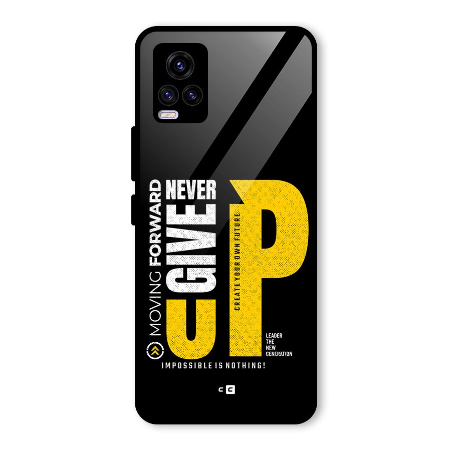 Moving Forward Glass Back Case for Vivo V20