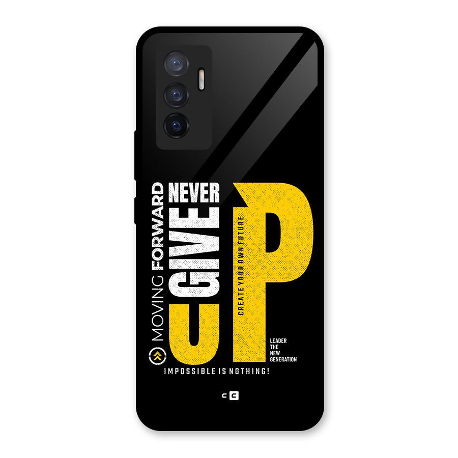 Moving Forward Glass Back Case for Vivo V23e