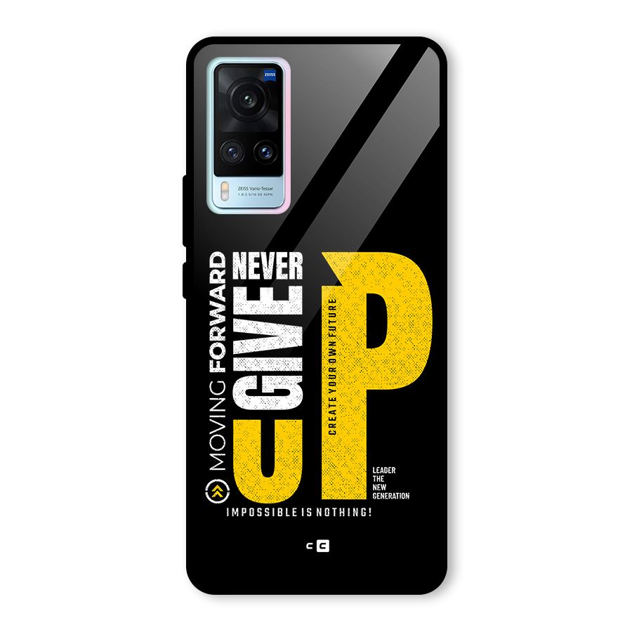 Moving Forward Glass Back Case for Vivo X60