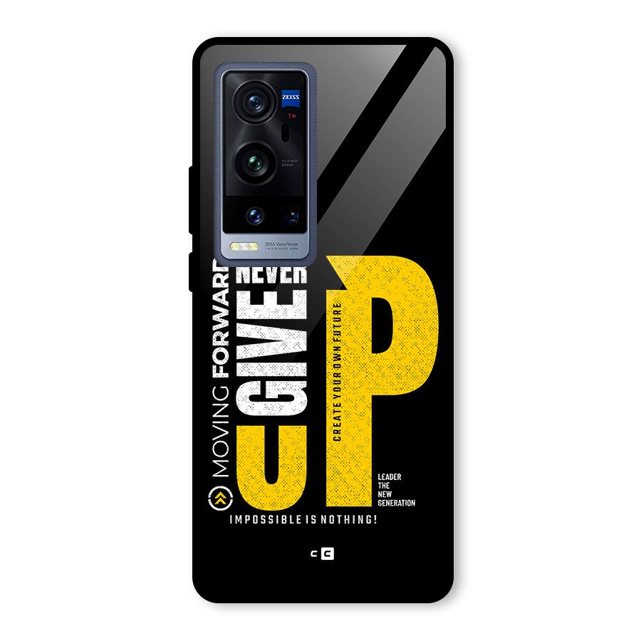 Moving Forward Glass Back Case for Vivo X60 Pro Plus
