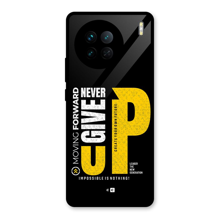 Moving Forward Glass Back Case for Vivo X90