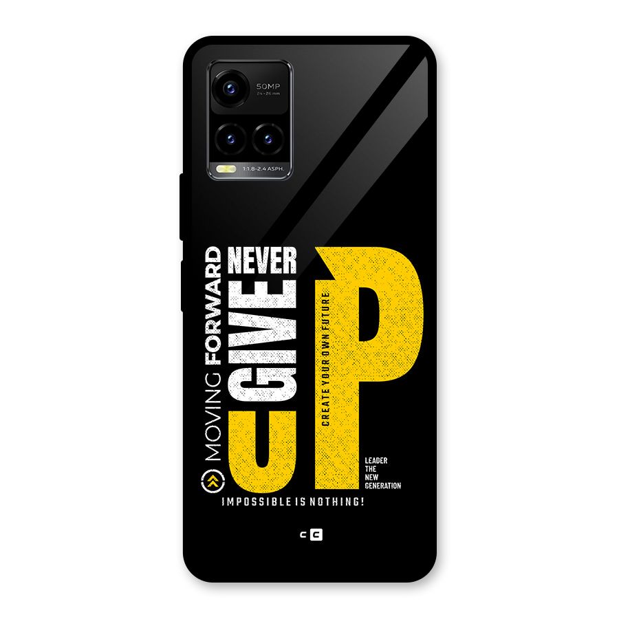 Moving Forward Glass Back Case for Vivo Y21T