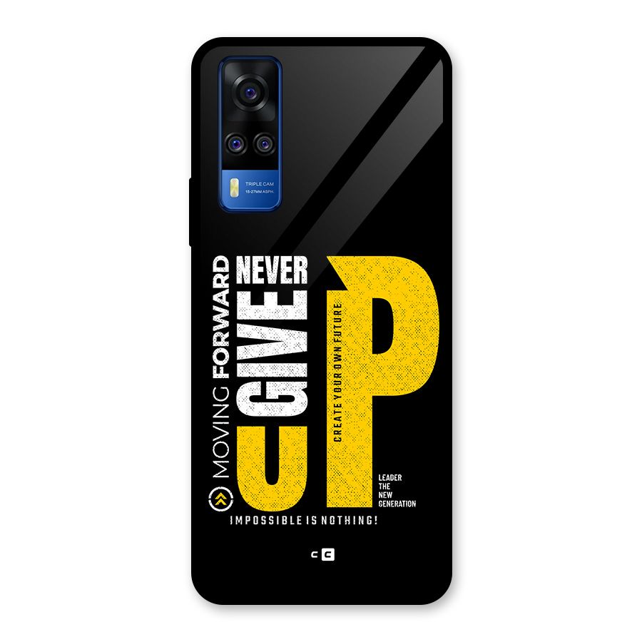 Moving Forward Glass Back Case for Vivo Y31