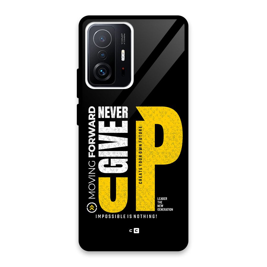 Moving Forward Glass Back Case for Xiaomi 11T Pro