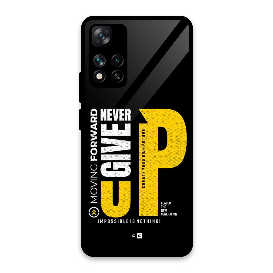 Moving Forward Glass Back Case for Xiaomi 11i HyperCharge 5G
