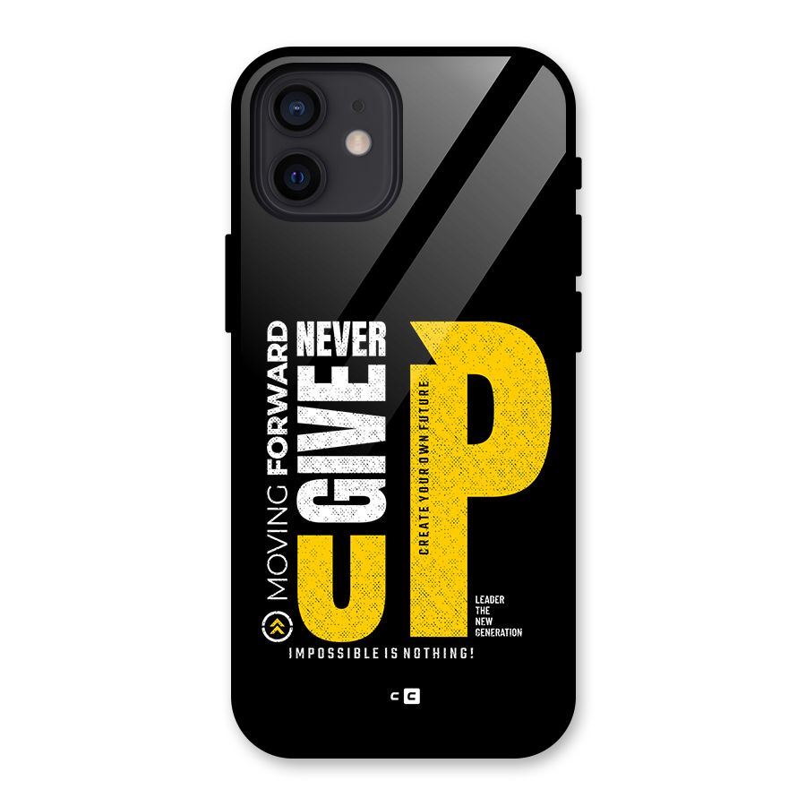 Moving Forward Glass Back Case for iPhone 12
