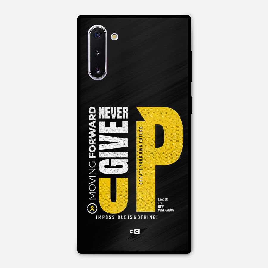 Moving Forward Metal Back Case for Galaxy Note 10