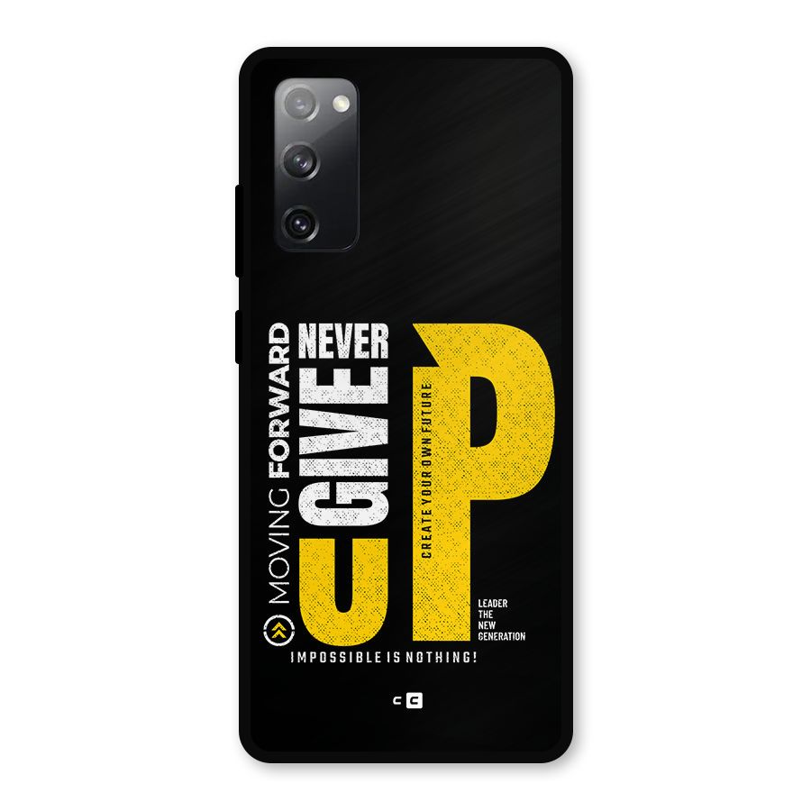 Moving Forward Metal Back Case for Galaxy S20 FE 5G
