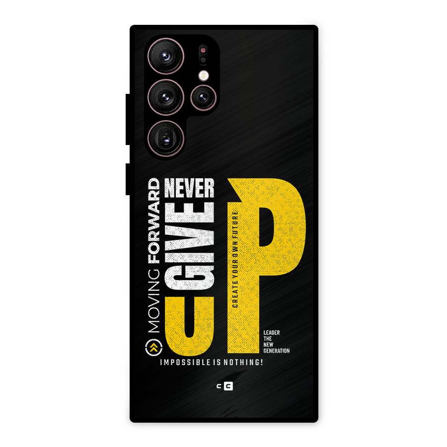 Moving Forward Metal Back Case for Galaxy S22 Ultra 5G