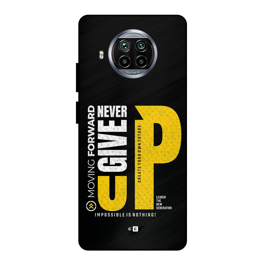 Moving Forward Metal Back Case for Mi 10i