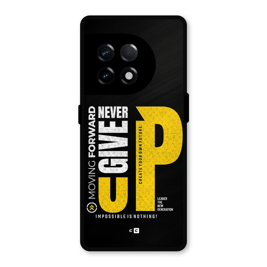Moving Forward Metal Back Case for OnePlus 11R