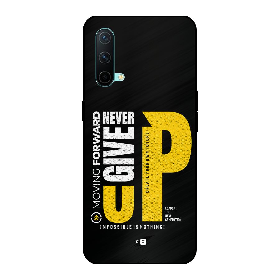 Moving Forward Metal Back Case for OnePlus Nord CE 5G