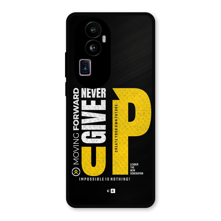 Moving Forward Metal Back Case for Oppo Reno10 Pro Plus