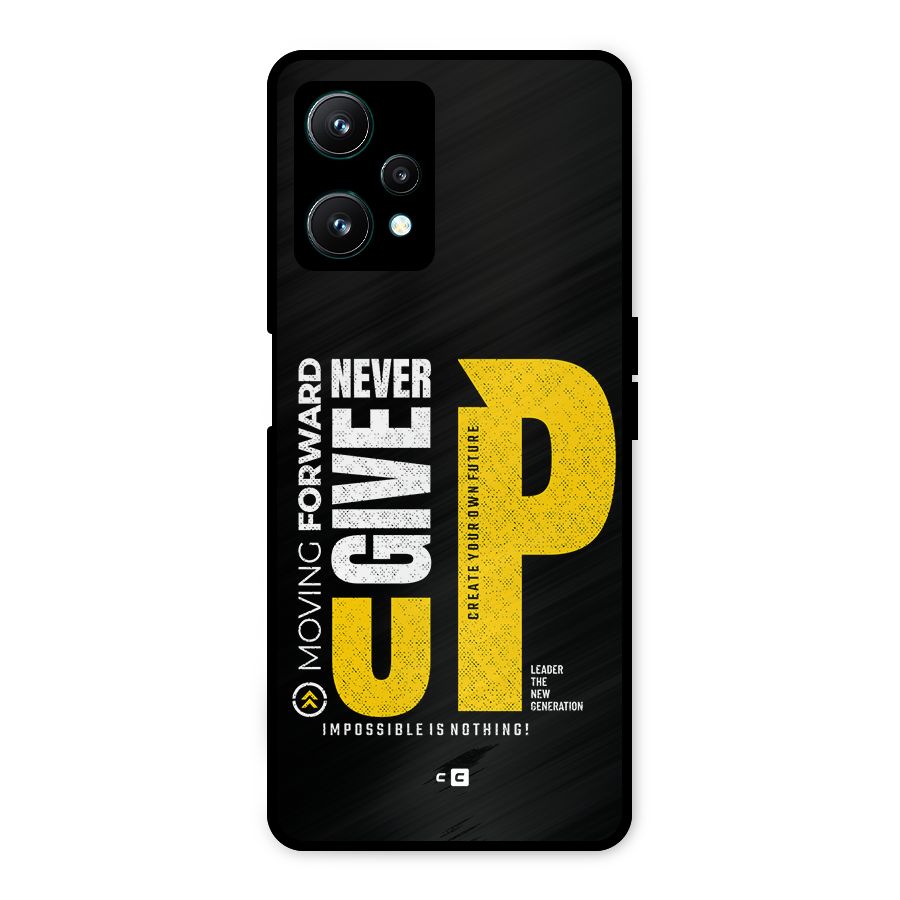 Moving Forward Metal Back Case for Realme 9 Pro 5G