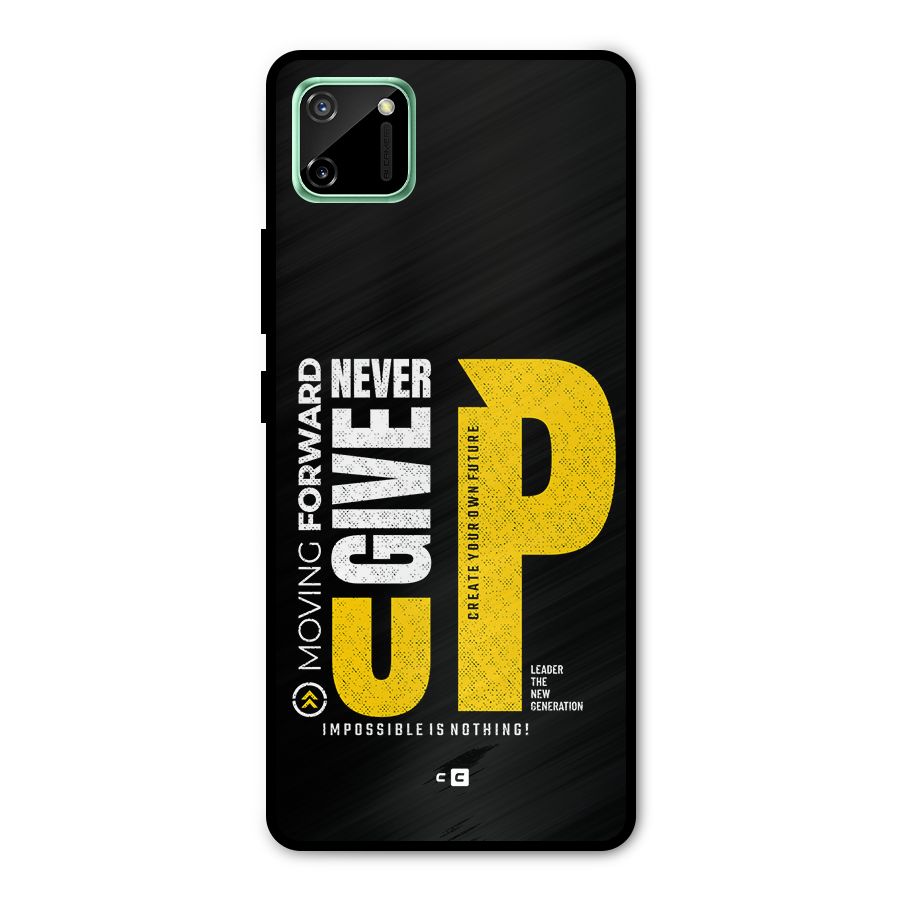 Moving Forward Metal Back Case for Realme C11