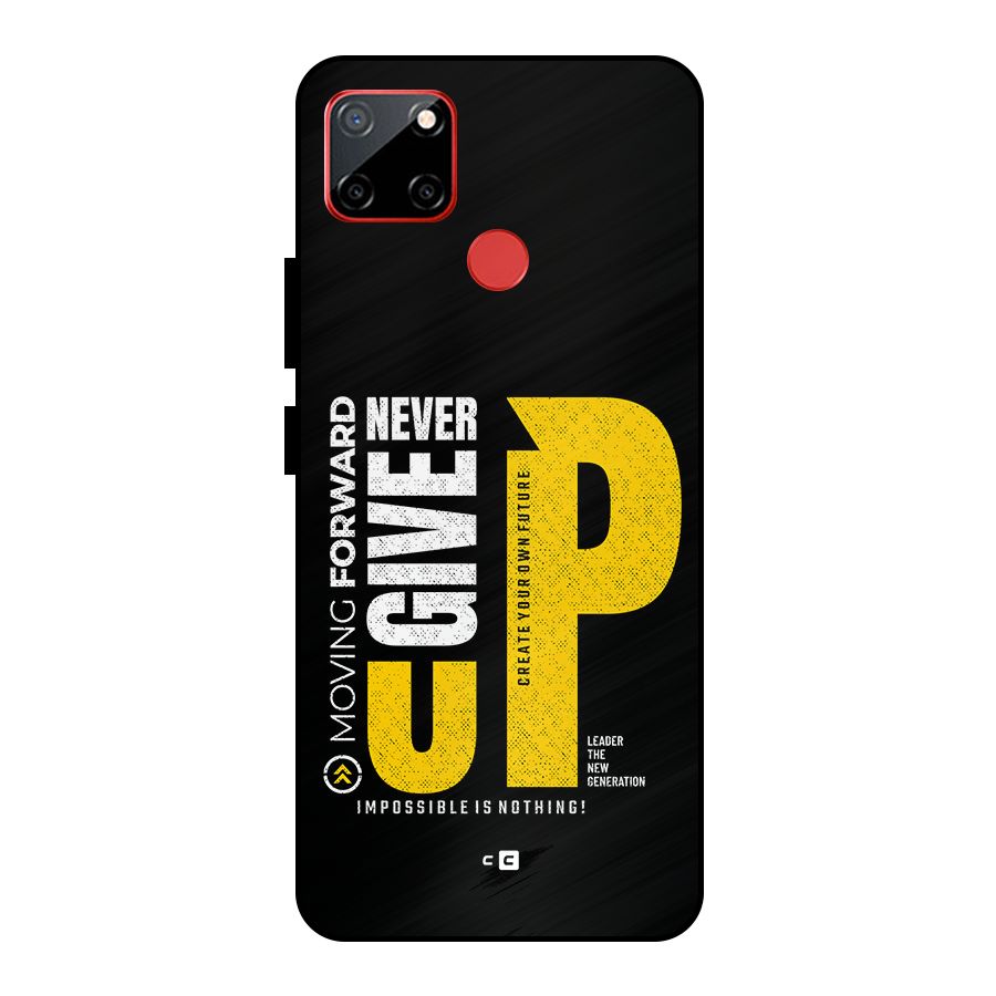 Moving Forward Metal Back Case for Realme C12