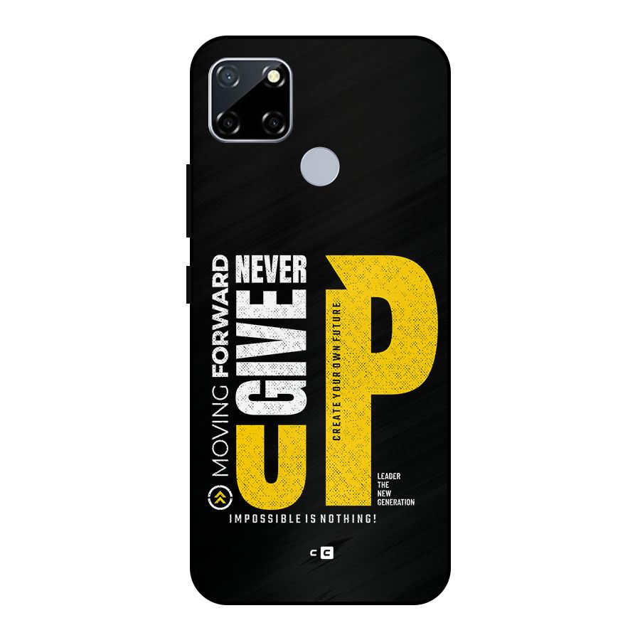 Moving Forward Metal Back Case for Realme Narzo 30A