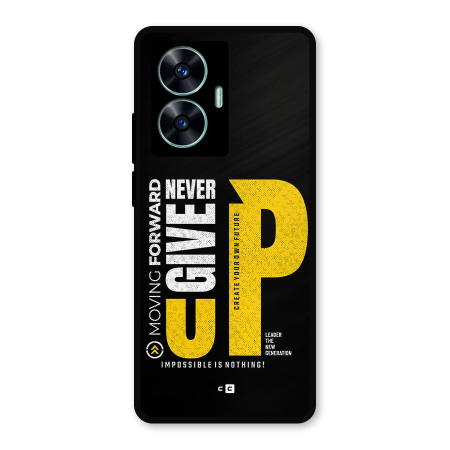 Moving Forward Metal Back Case for Realme Narzo N55