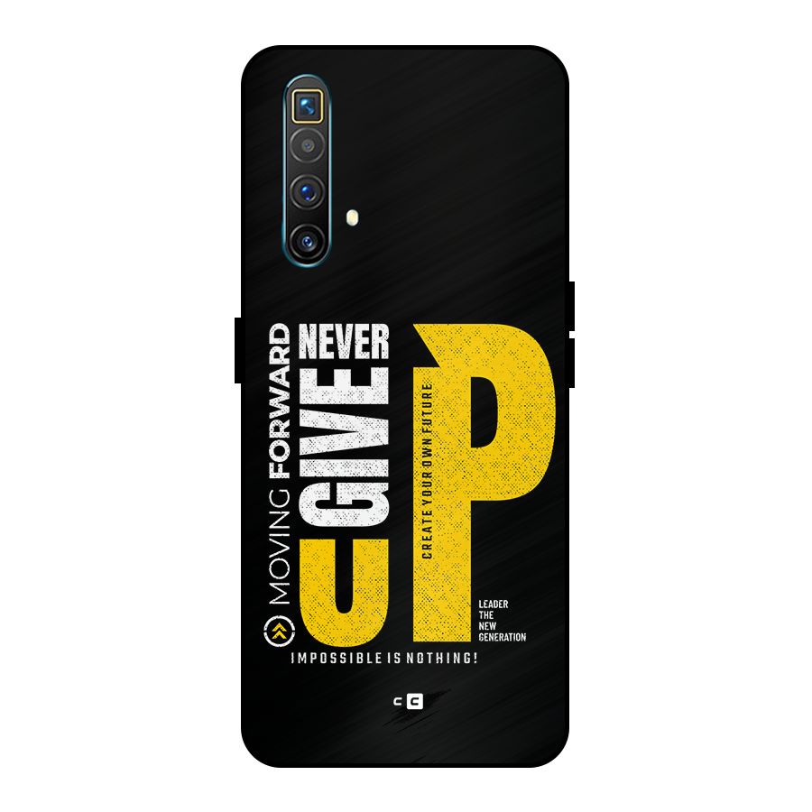 Moving Forward Metal Back Case for Realme X3