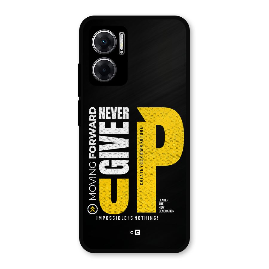 Moving Forward Metal Back Case for Redmi 11 Prime 5G