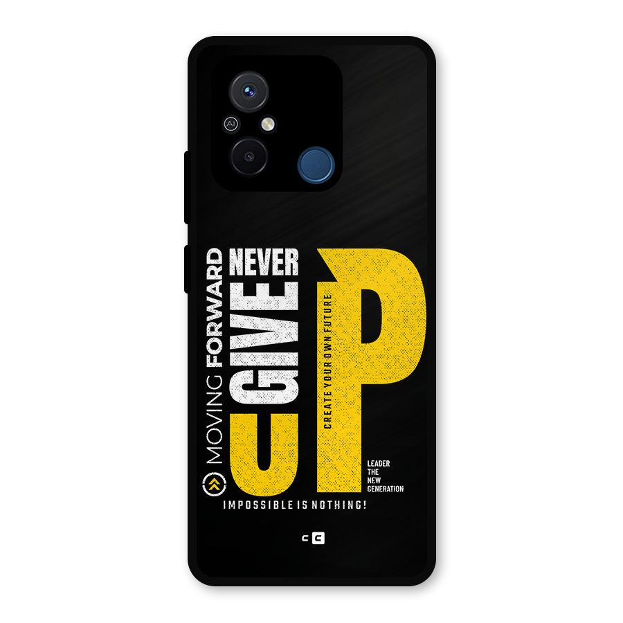 Moving Forward Metal Back Case for Redmi 12C