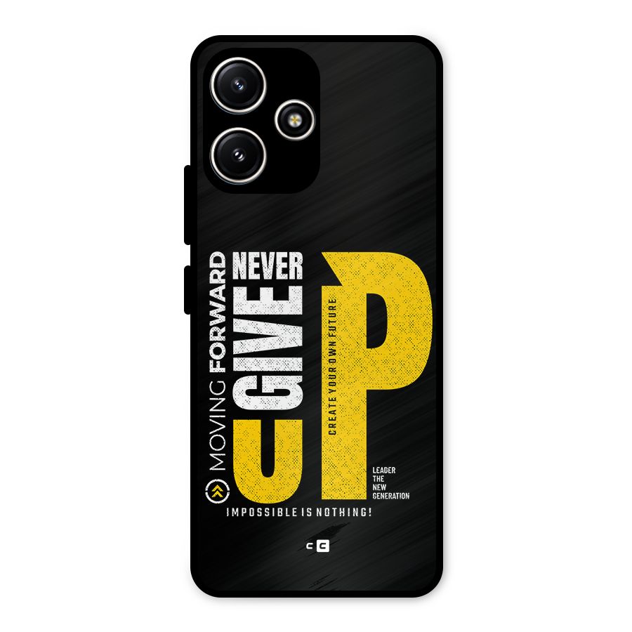 Moving Forward Metal Back Case for Redmi 12 5G