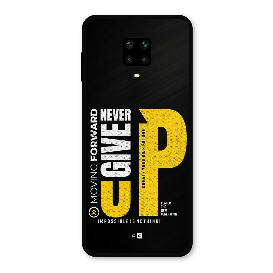 Moving Forward Metal Back Case for Redmi Note 10 Lite