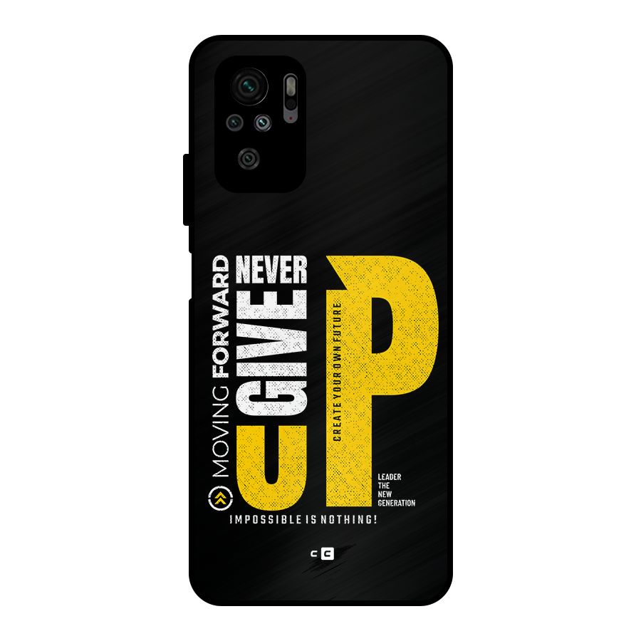 Moving Forward Metal Back Case for Redmi Note 11 SE