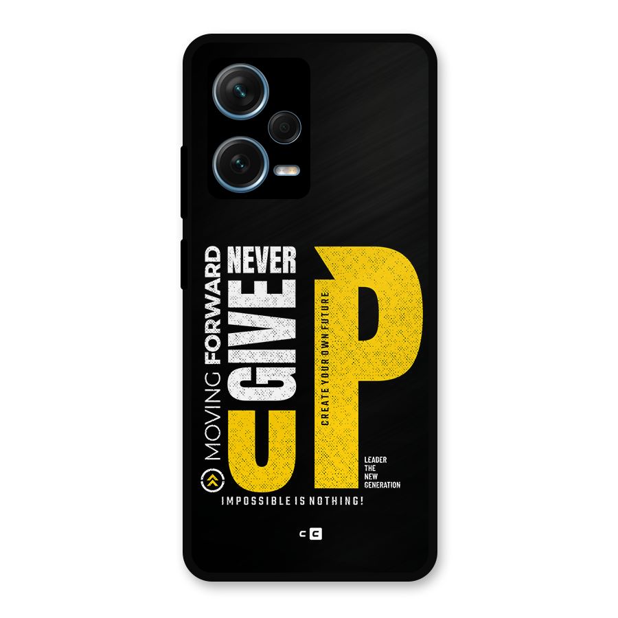Moving Forward Metal Back Case for Redmi Note 12 Pro Plus 5G