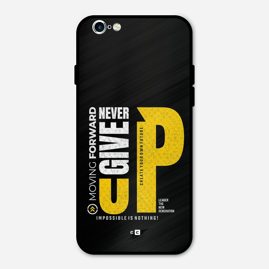 Moving Forward Metal Back Case for iPhone 6 6s