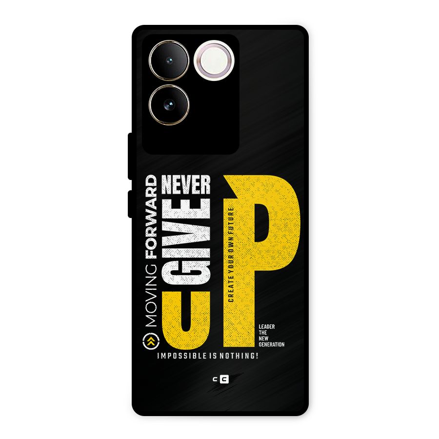 Moving Forward Metal Back Case for iQOO Z7 Pro