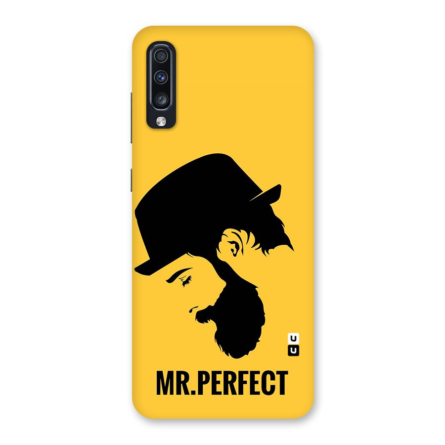 Mr Perfect Back Case for Galaxy A70