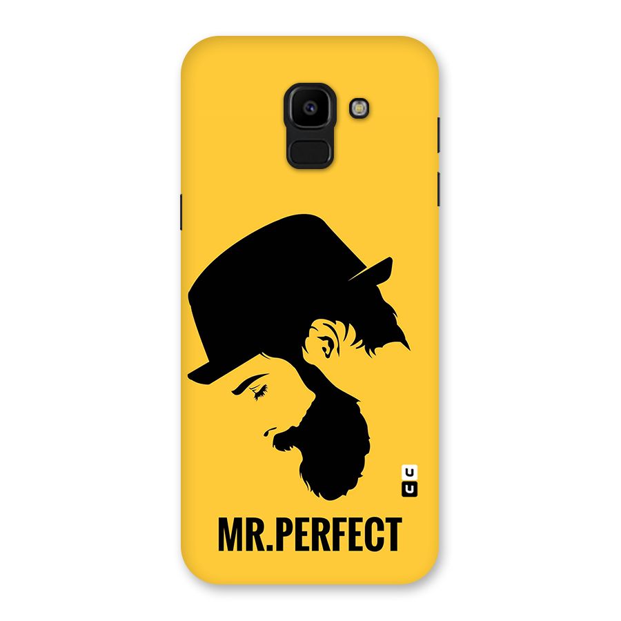 Mr Perfect Back Case for Galaxy J6