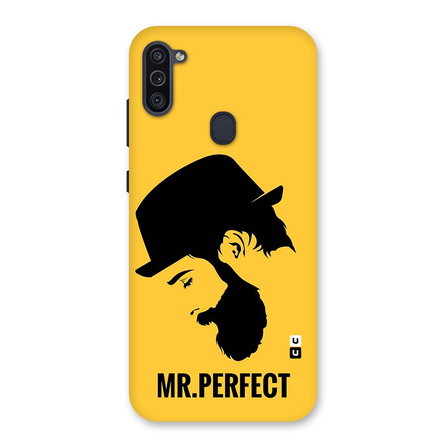 Mr Perfect Back Case for Galaxy M11