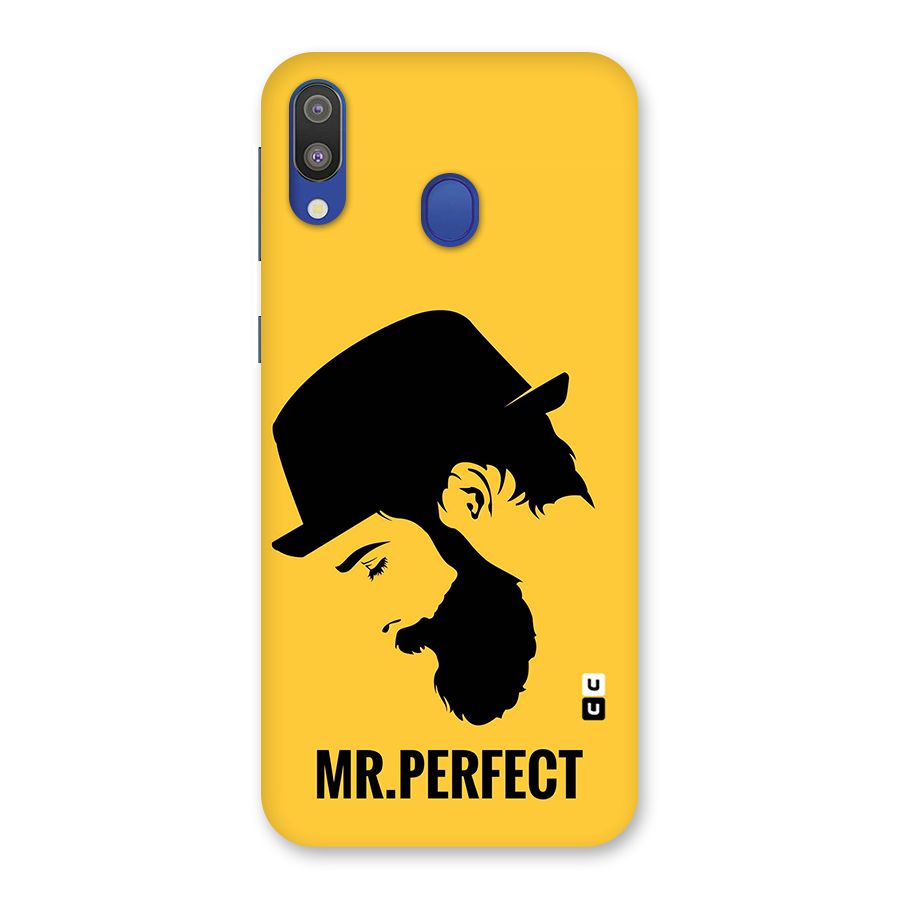Mr Perfect Back Case for Galaxy M20
