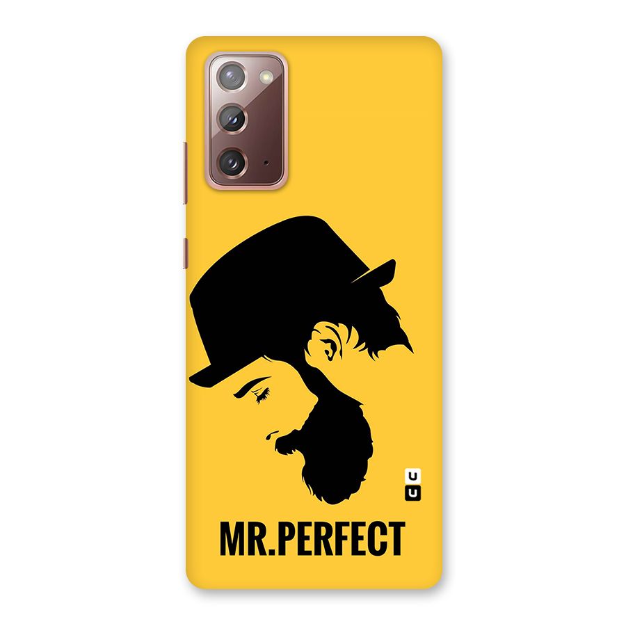 Mr Perfect Back Case for Galaxy Note 20