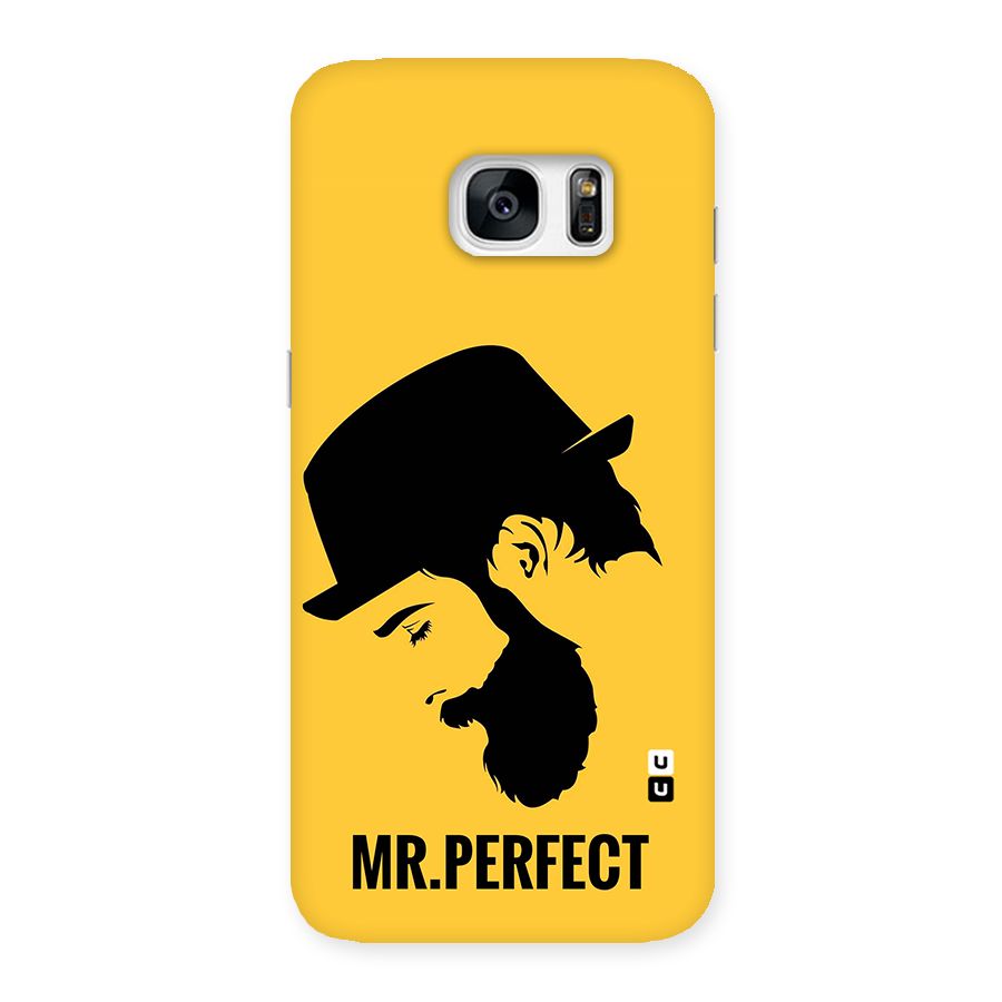 Mr Perfect Back Case for Galaxy S7 Edge