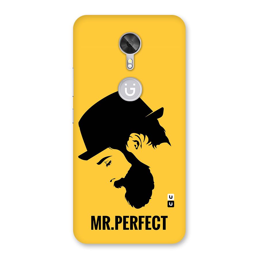 Mr Perfect Back Case for Gionee A1