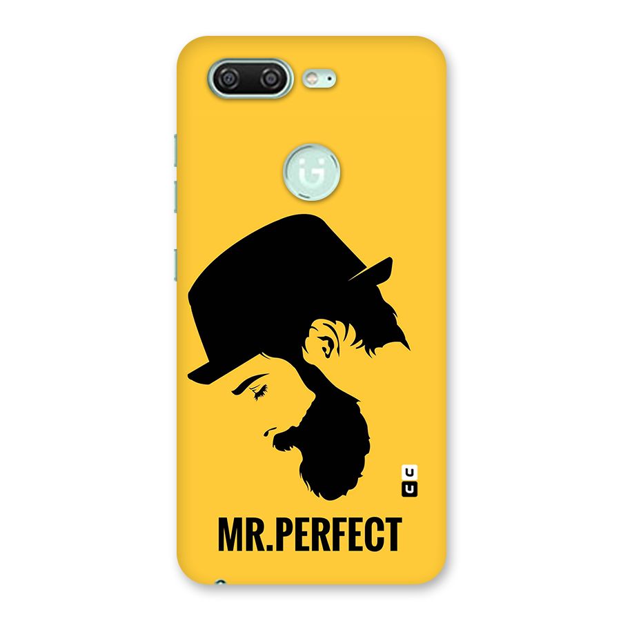 Mr Perfect Back Case for Gionee S10