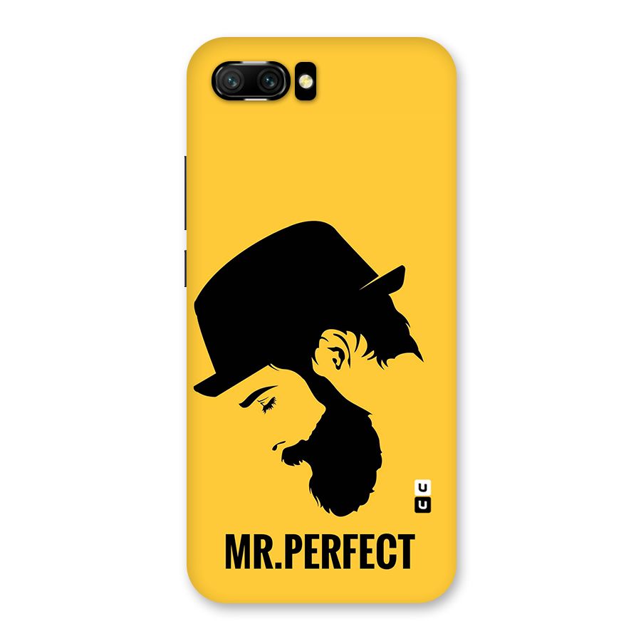 Mr Perfect Back Case for Honor 10