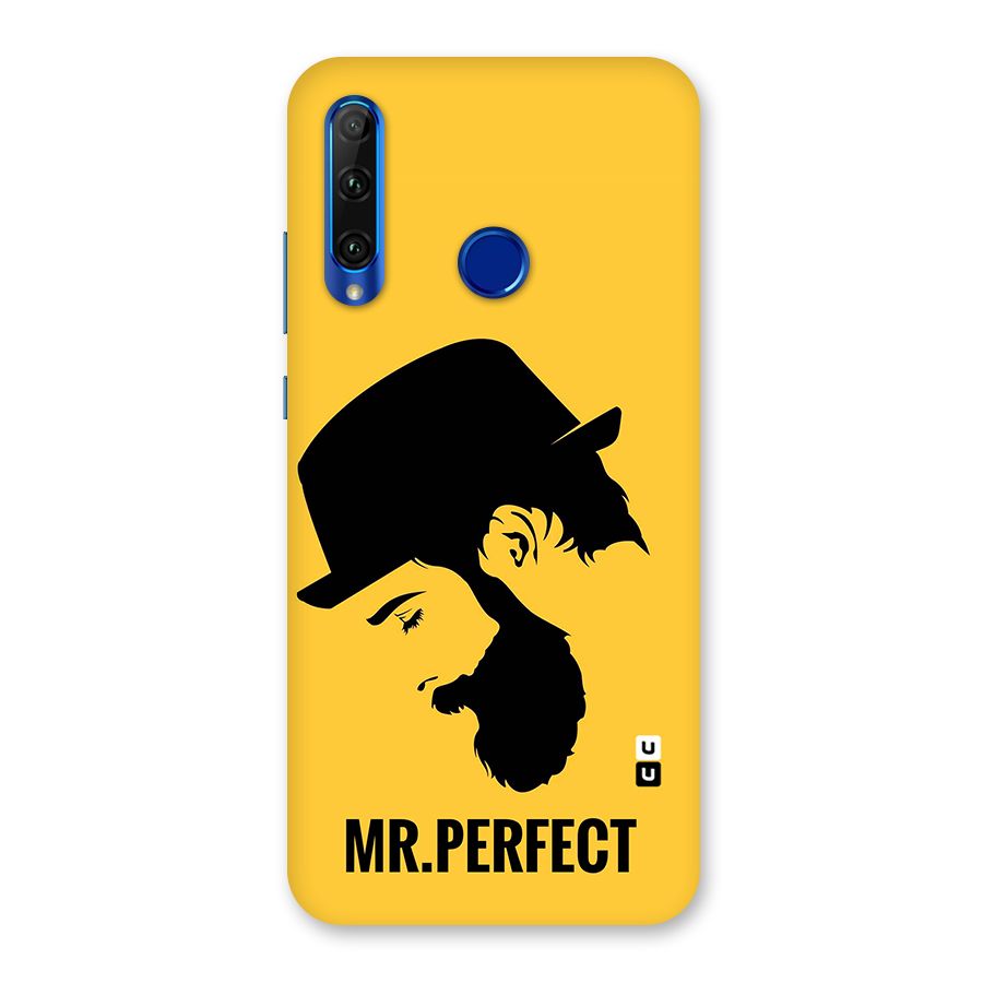 Mr Perfect Back Case for Honor 20i