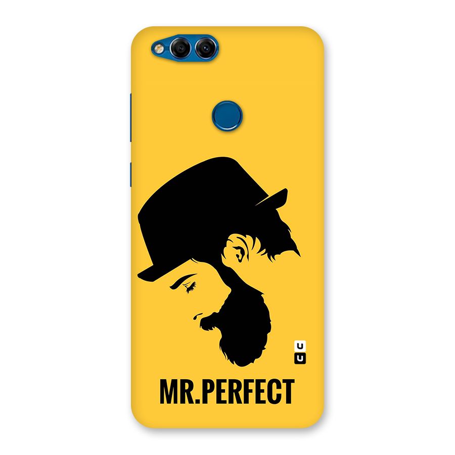 Mr Perfect Back Case for Honor 7X
