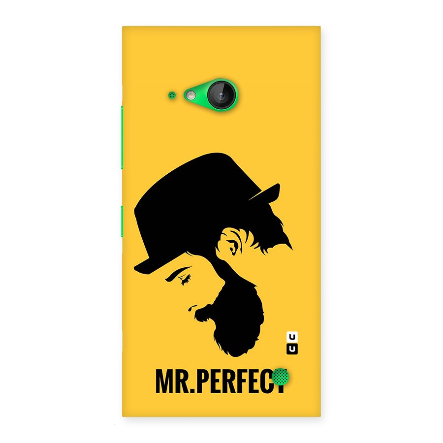 Mr Perfect Back Case for Lumia 730