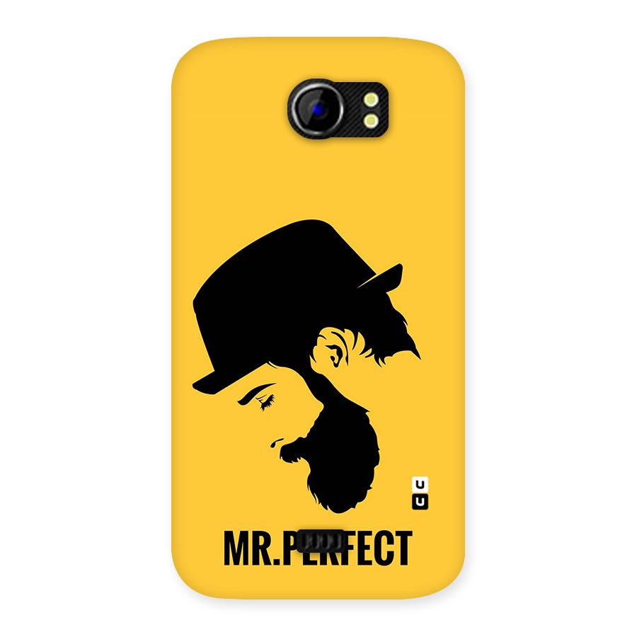 Mr Perfect Back Case for Micromax Canvas 2 A110